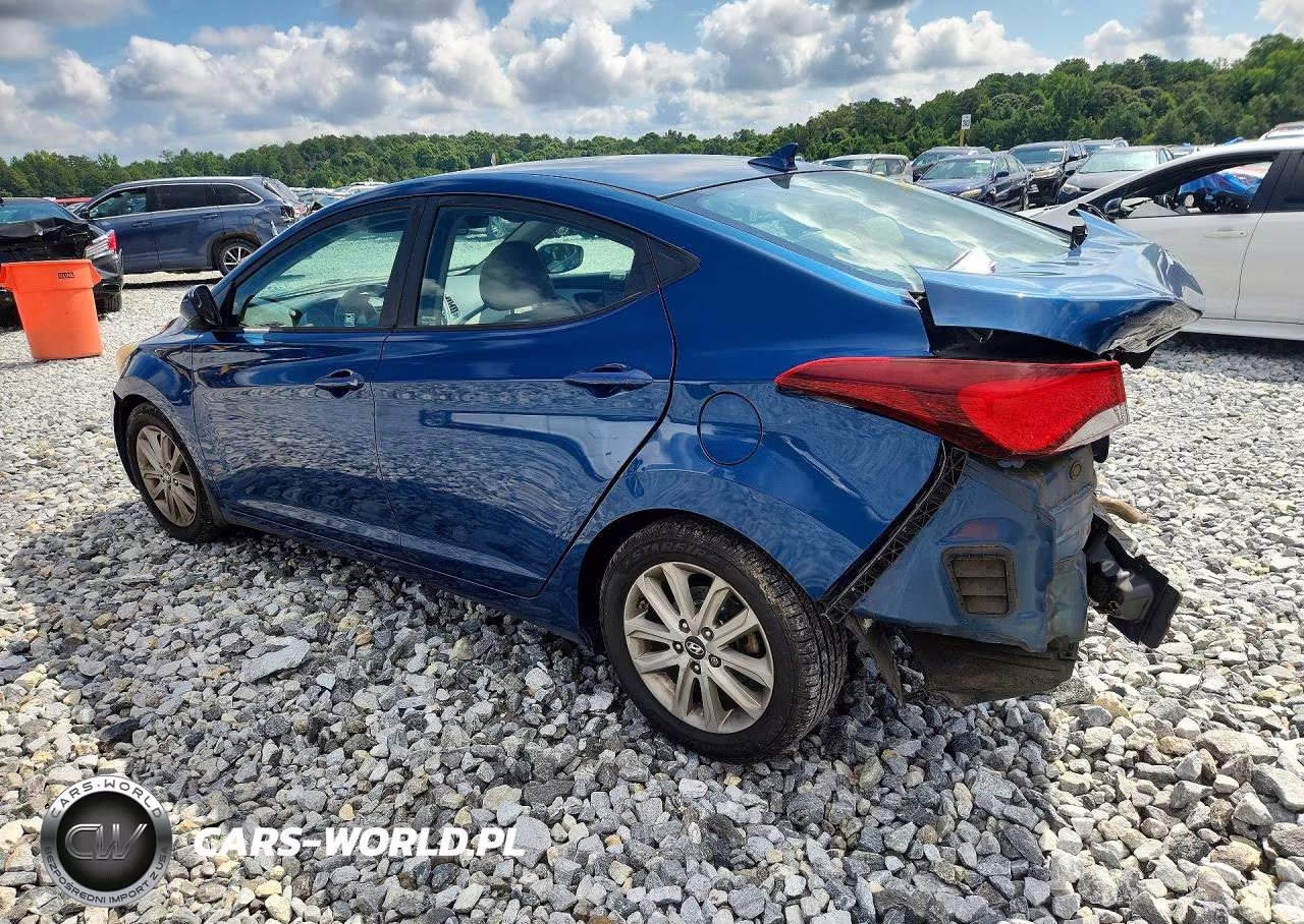 2014 Hyundai Elantra Se VIN:KMHDH4AE2EU083812 - 2