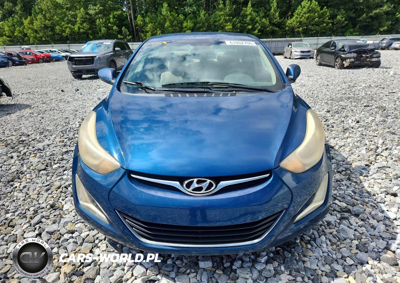 2014 Hyundai Elantra Se VIN:KMHDH4AE2EU083812 - 5