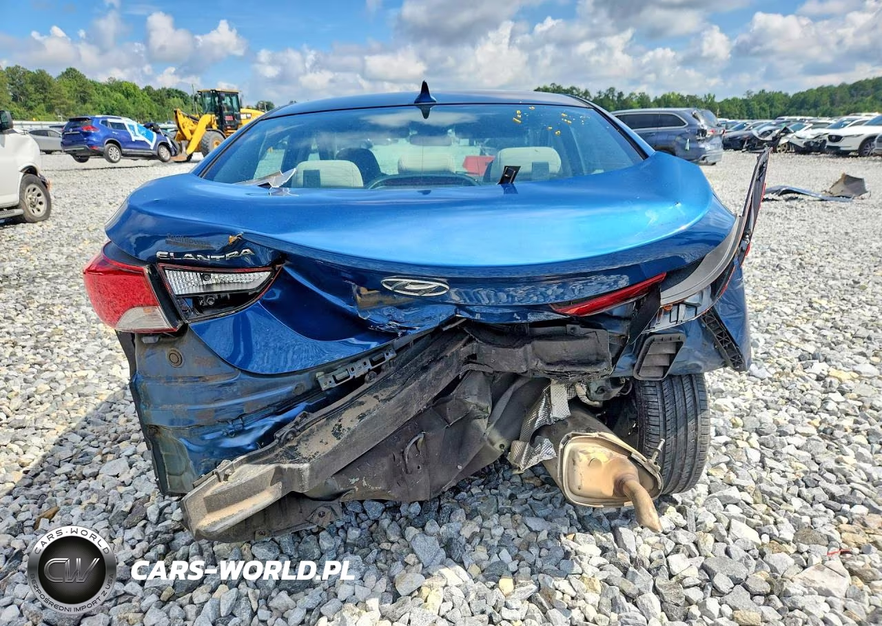 2014 Hyundai Elantra Se VIN:KMHDH4AE2EU083812 - 6