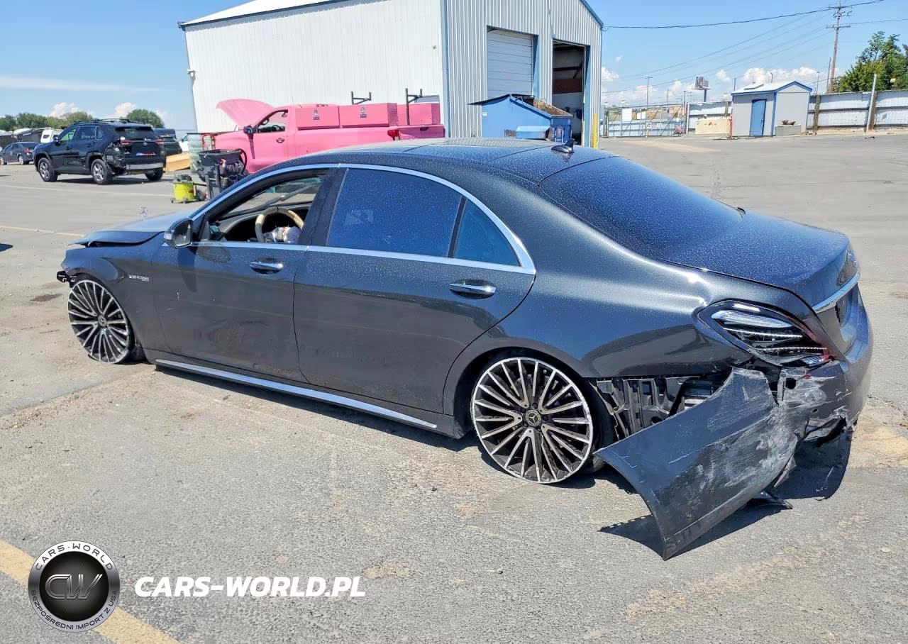 2019 Mercedes-Benz S 63 Amg 4Matic VIN:WDDUG8JBXKA440550 - 2
