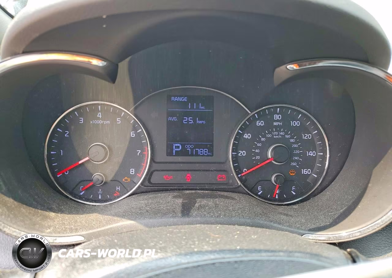 2016 Kia Forte Lx VIN:KNAFK5A83G5652434 - 9