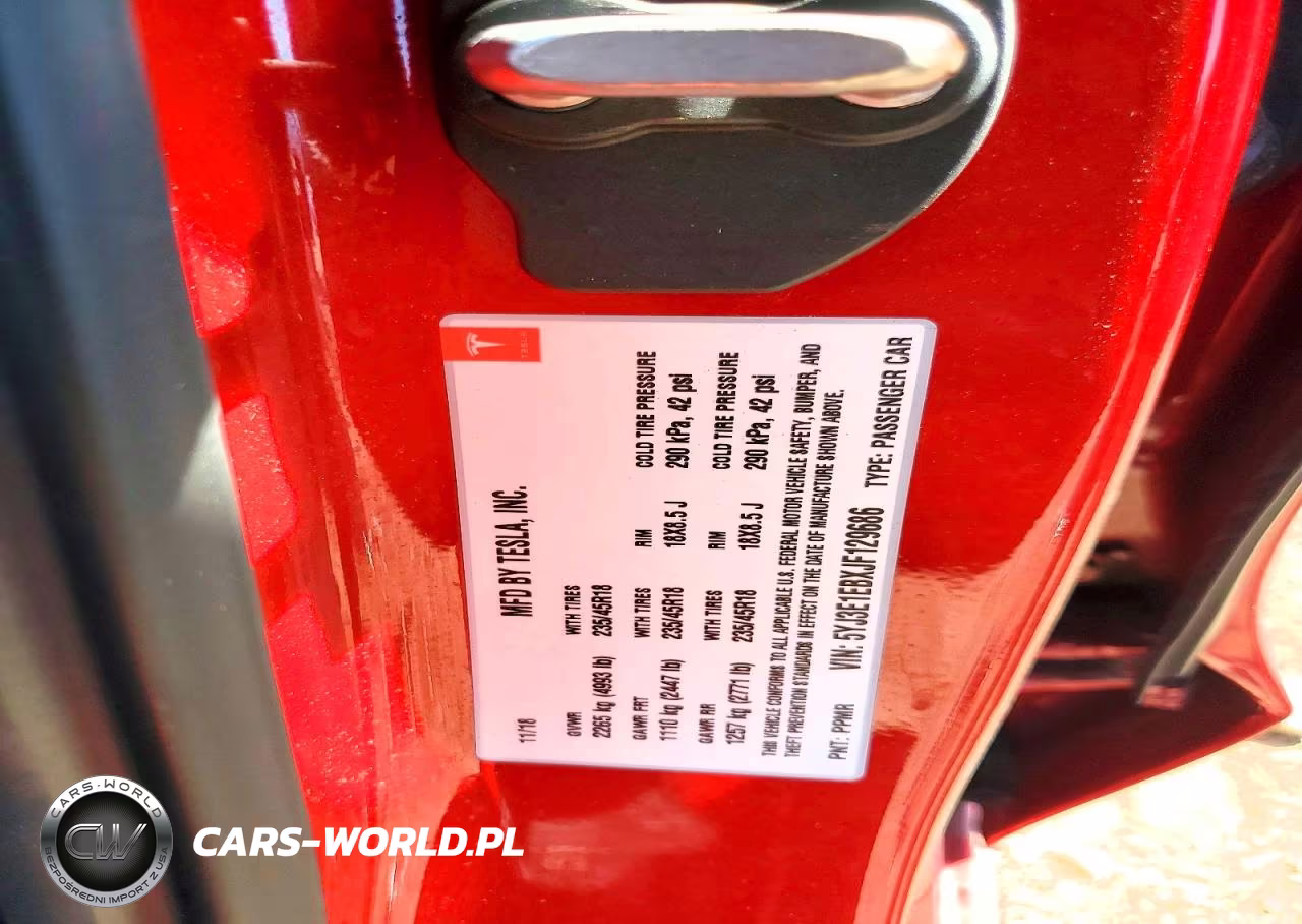 2018 Tesla Model 3 VIN:5YJ3E1EBXJF129686 - 23