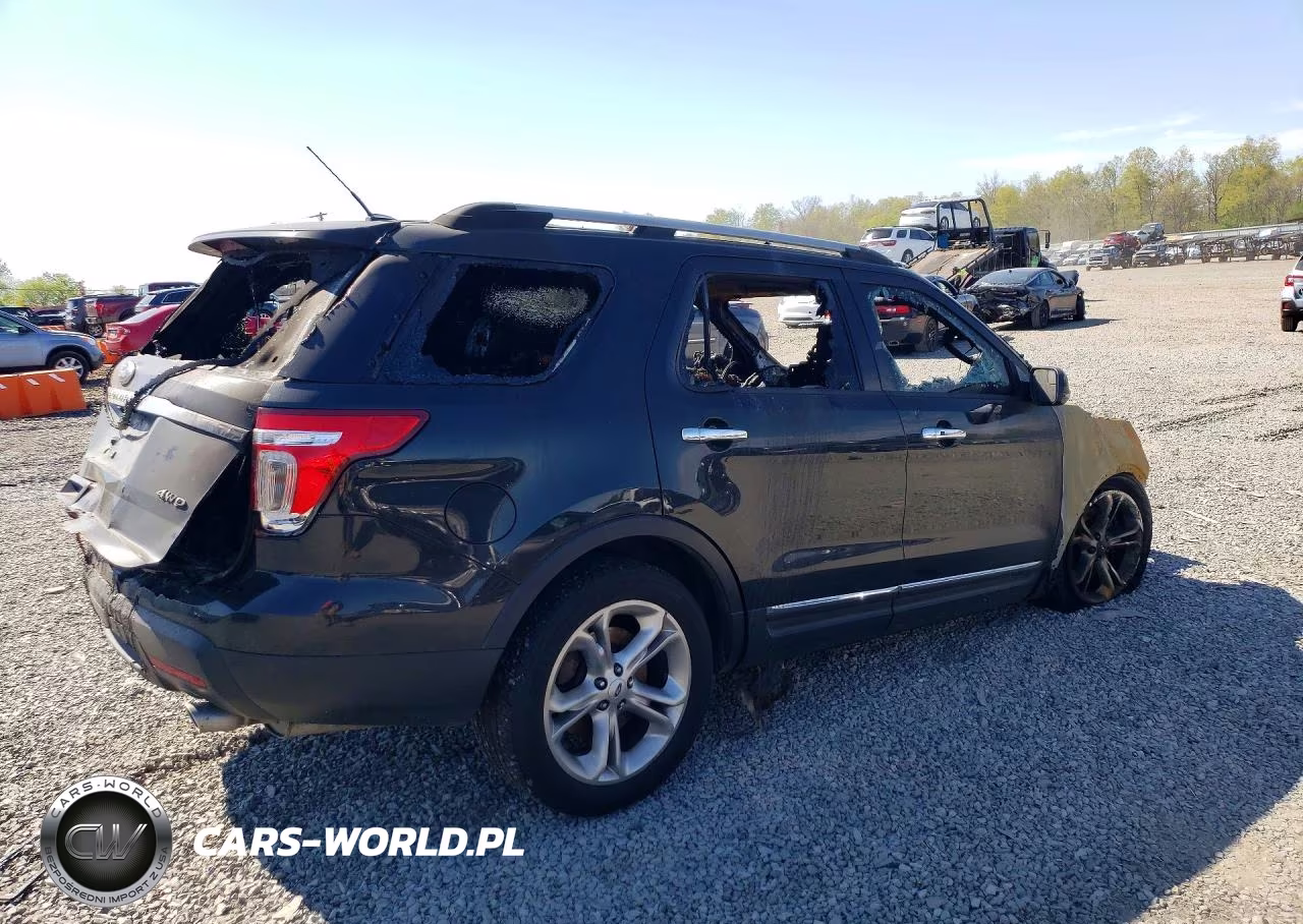 2013 Ford Explorer Limited VIN:1FM5K8F89DGC01240 - 3