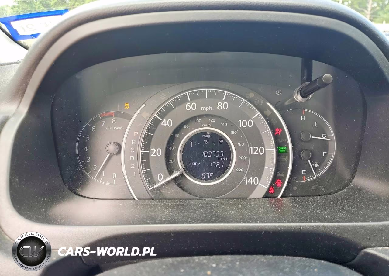2013 Honda Cr-V Lx VIN:5J6RM3H3XDL037695 - 9