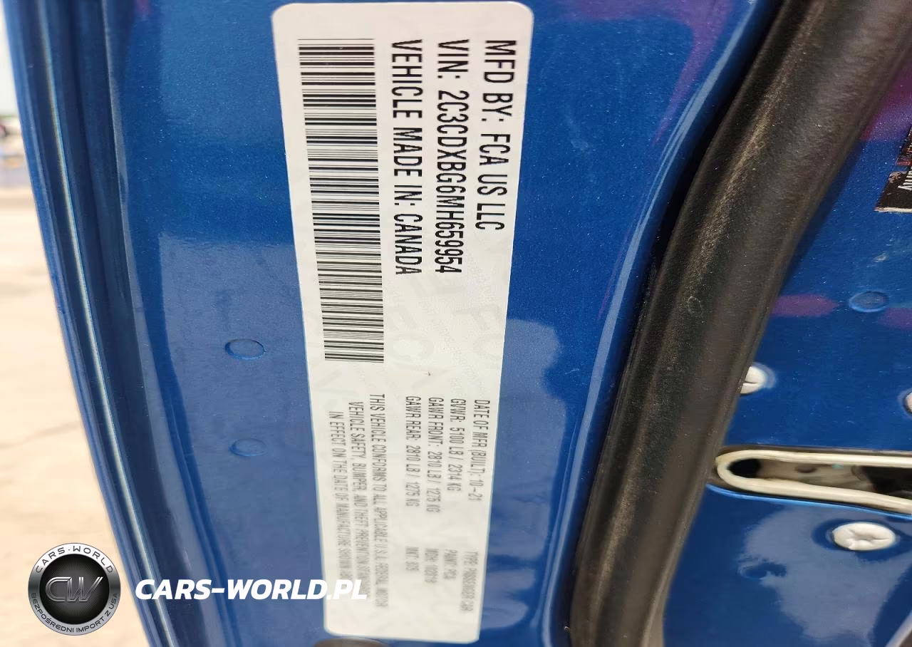 2021 Dodge Charger Sxt VIN:2C3CDXBG6MH659954 - 12