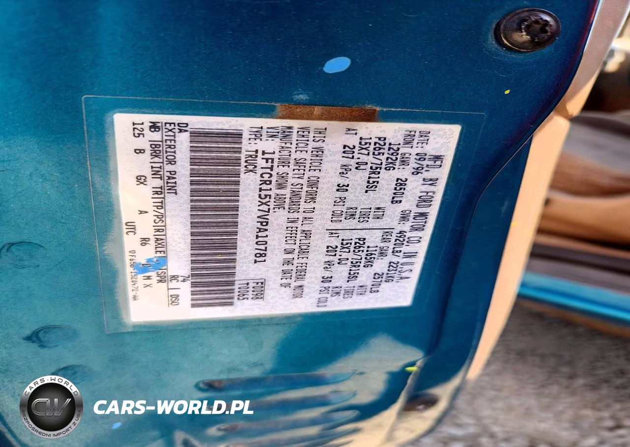 1997 Ford Ranger Super Cab VIN:1FTCR15X7VPA10781 - 12