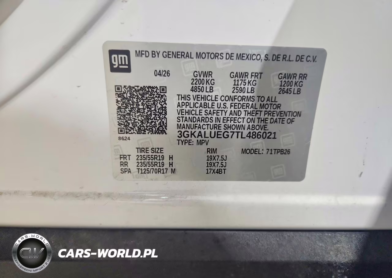 2026 GMC Terrain Elevation VIN:3GKALUEG7TL486021 - 13