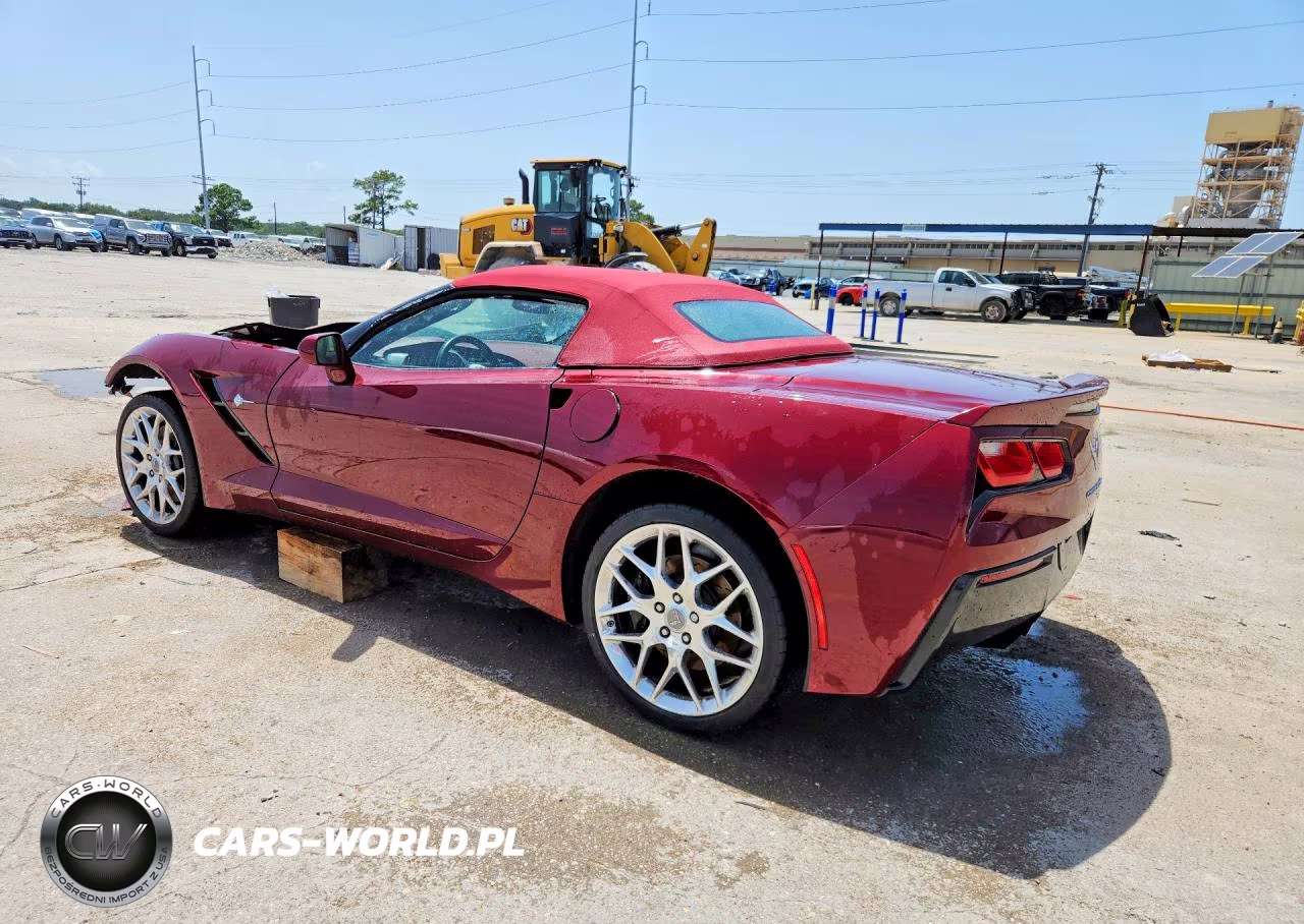 2016 Chevrolet Corvette Stingray Z51 3Lt VIN:1G1YM3D70G5115509 - 2