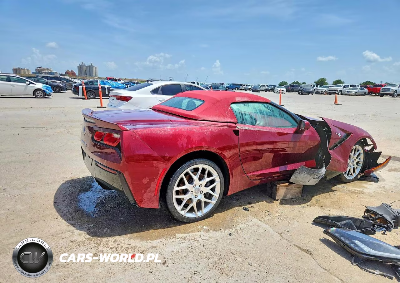 2016 Chevrolet Corvette Stingray Z51 3Lt VIN:1G1YM3D70G5115509 - 3