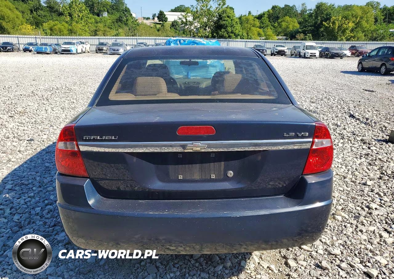 2006 Chevrolet Malibu Ls VIN:1G1ZS51886F292109 - 6