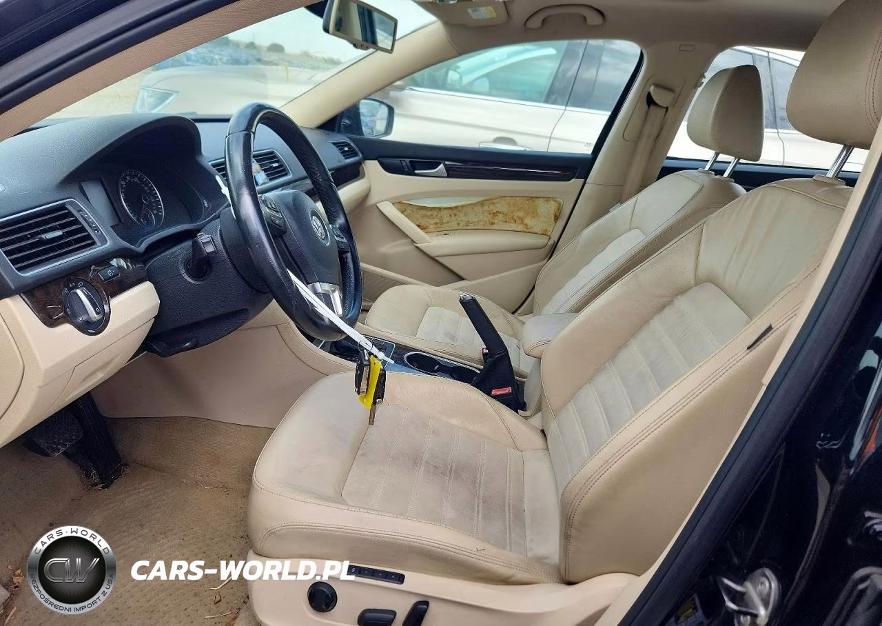 2014 Volkswagen Passat Sel VIN:1VWCS7A37EC097614 - 7