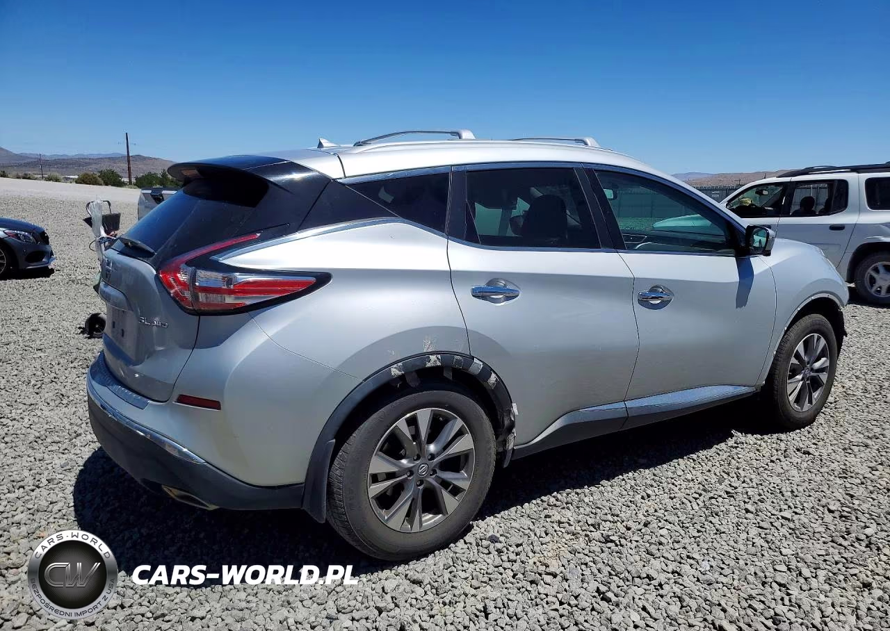 2015 Nissan Murano Sl VIN:5N1AZ2MH6FN289429 - 3