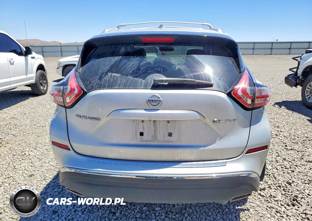 2015 Nissan Murano Sl VIN:5N1AZ2MH6FN289429 - 6