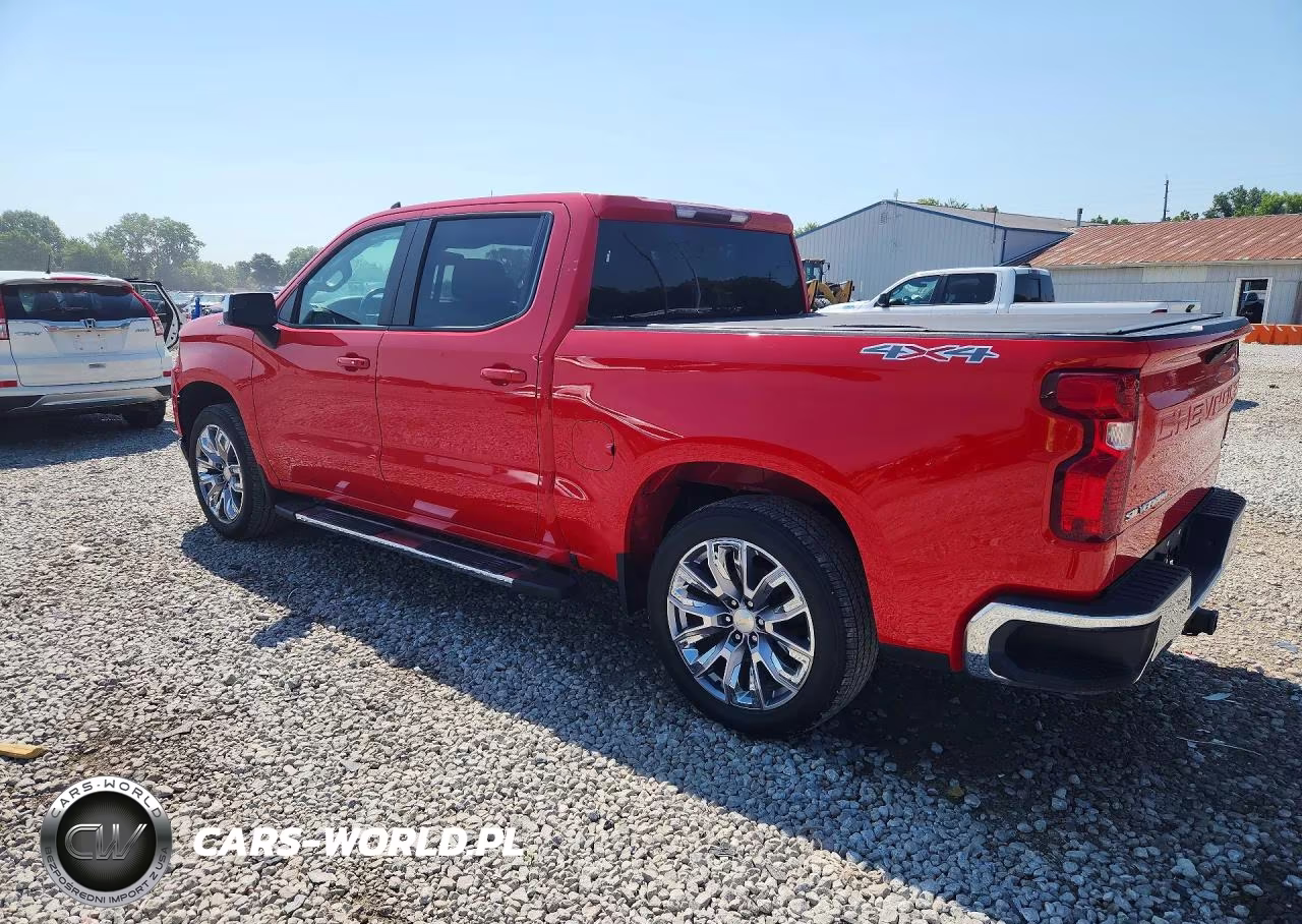 2020 Chevrolet Silverado K1500 Lt VIN:3GCUYDET4LG421059 - 2