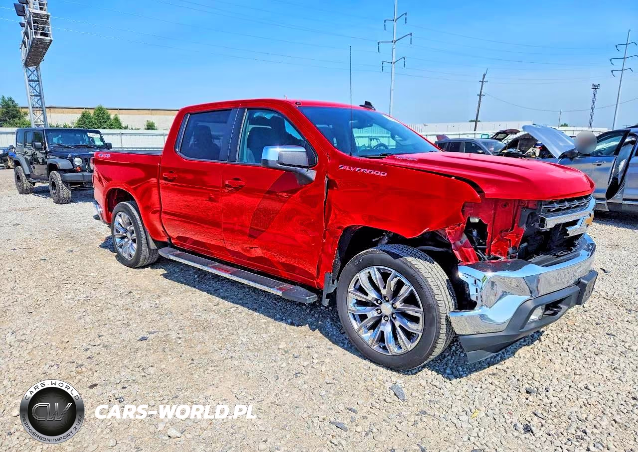2020 Chevrolet Silverado K1500 Lt VIN:3GCUYDET4LG421059 - 4