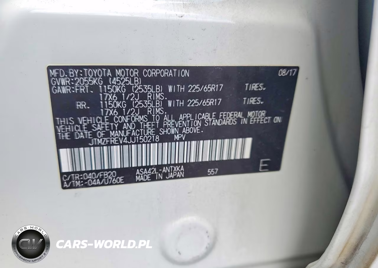 2018 Toyota Rav4 Le VIN:JTMZFREV4JJ150218 - 13