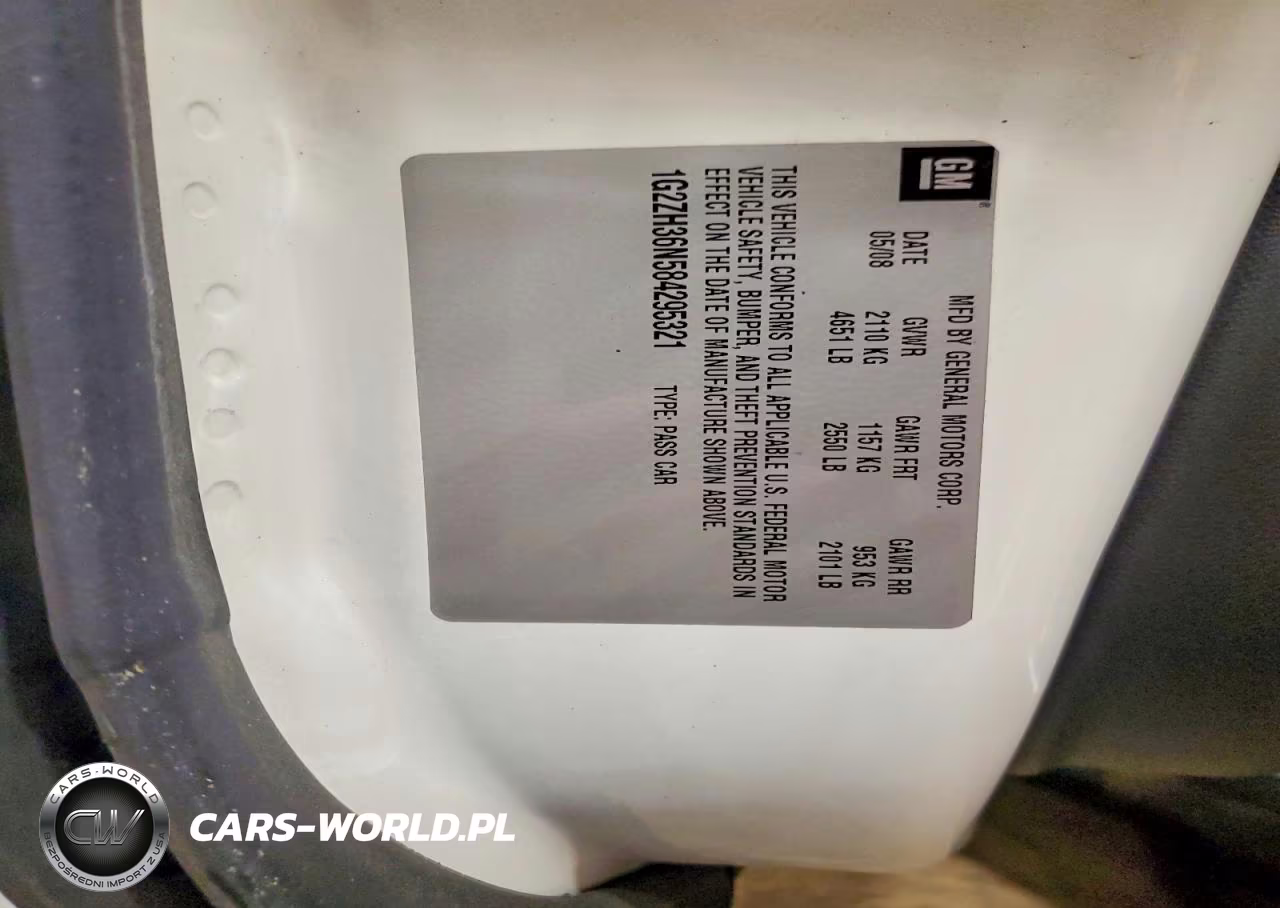 2008 Pontiac G6 Gt VIN:1G2ZH36N584295321 - 13