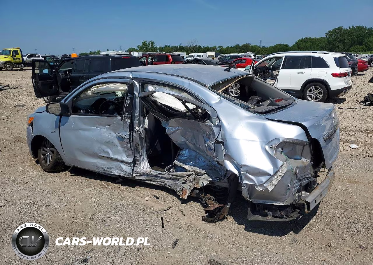 2017 Mitsubishi Mirage G4 Se VIN:ML32F4FJ7HHF17233 - 2