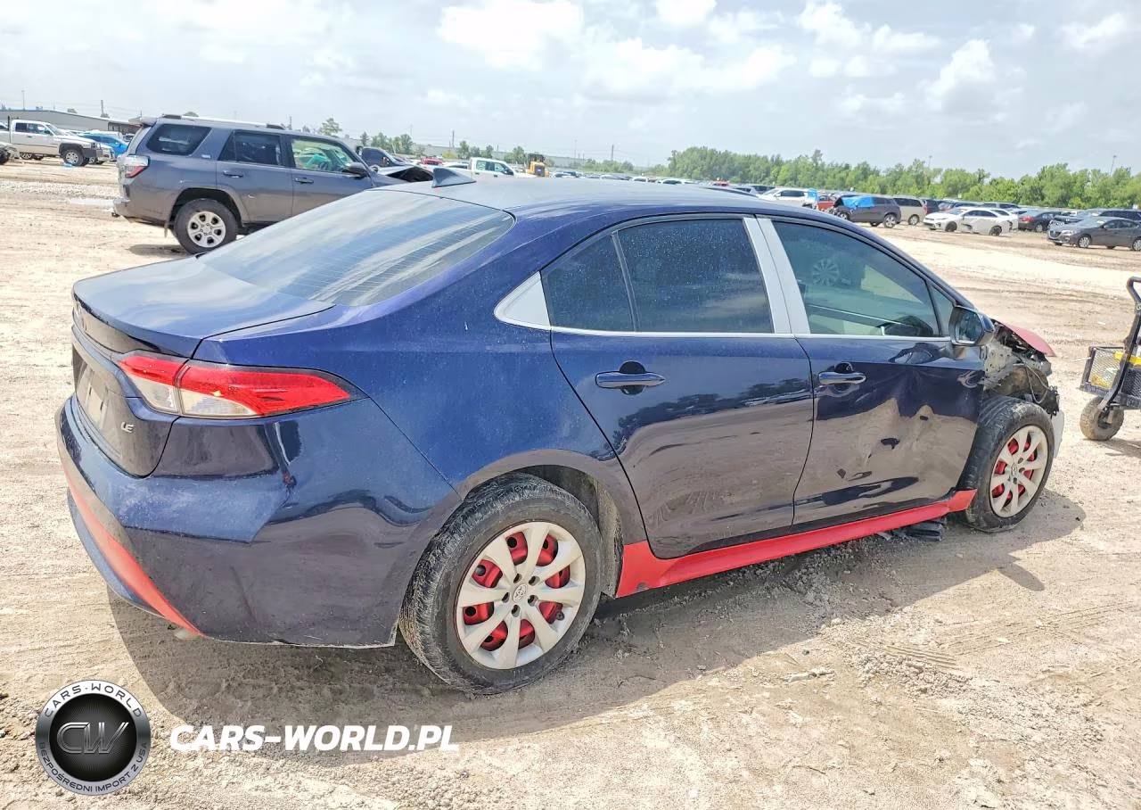 2021 Toyota Corolla Le VIN:JTDEPMAE3MJ134424 - 3