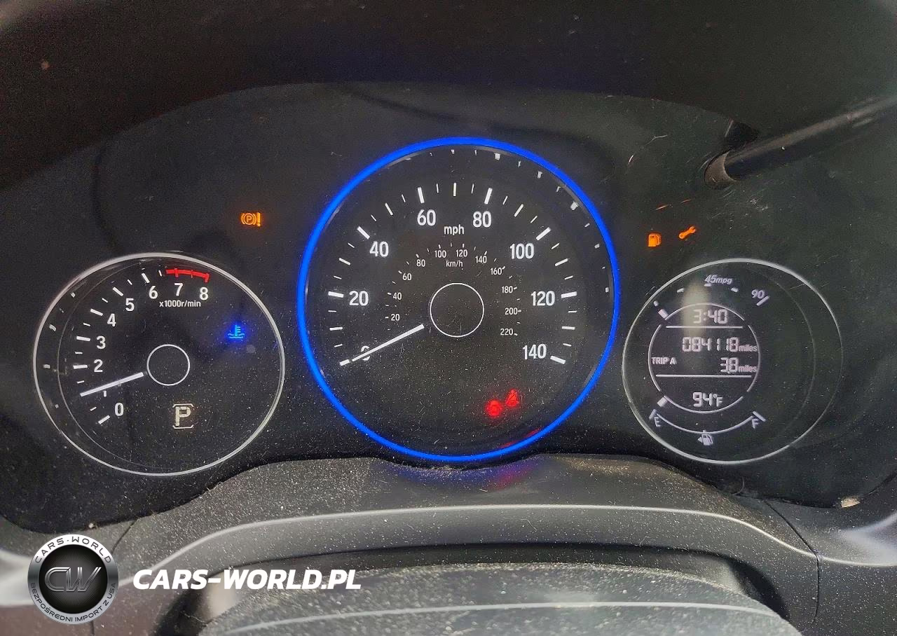 2020 Honda Hr-V Lx VIN:3CZRU6H30LM711710 - 9