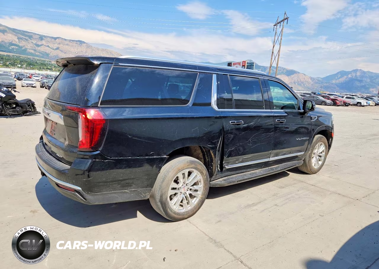 2021 GMC Yukon Xl K1500 Slt VIN:1GKS2GKD1MR465596 - 3