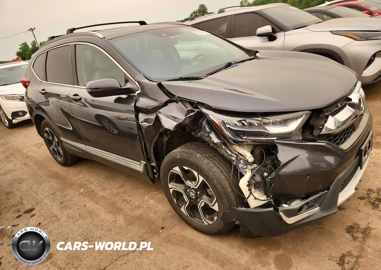 2017 Honda Cr-V Touring VIN:5J6RW2H98HL005505 - 4