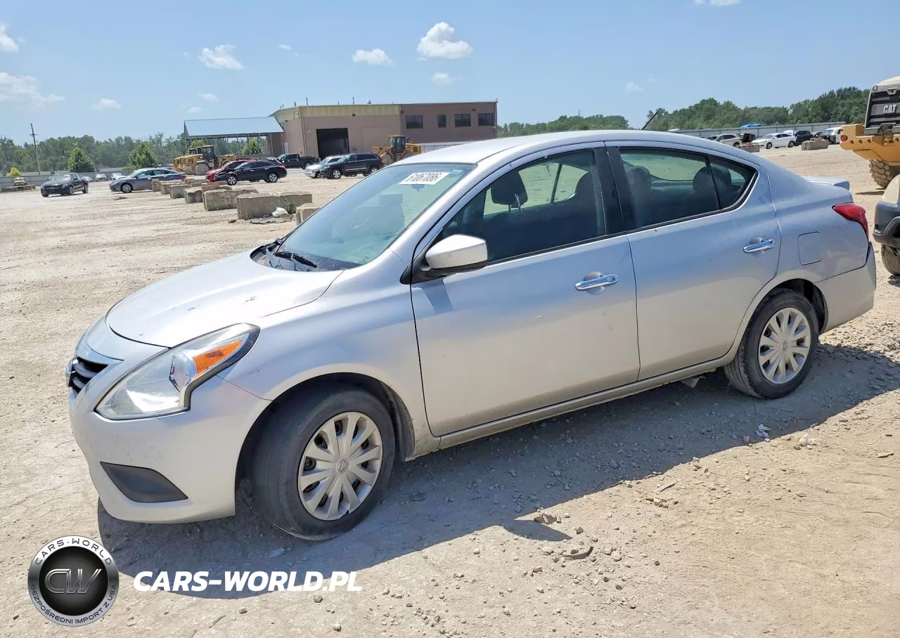 2019 Nissan Versa Sv VIN:3N1CN7AP5KL863629 - 1