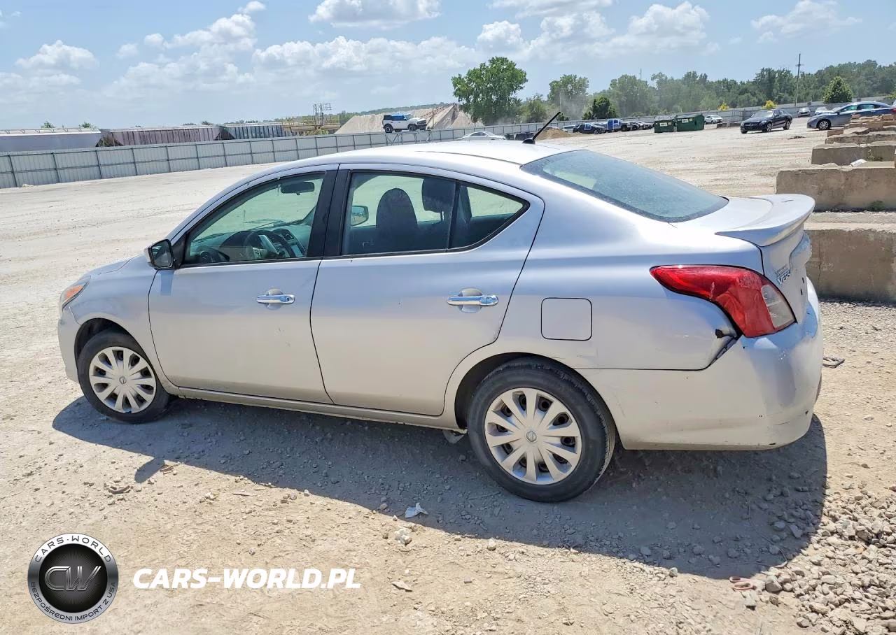2019 Nissan Versa Sv VIN:3N1CN7AP5KL863629 - 2