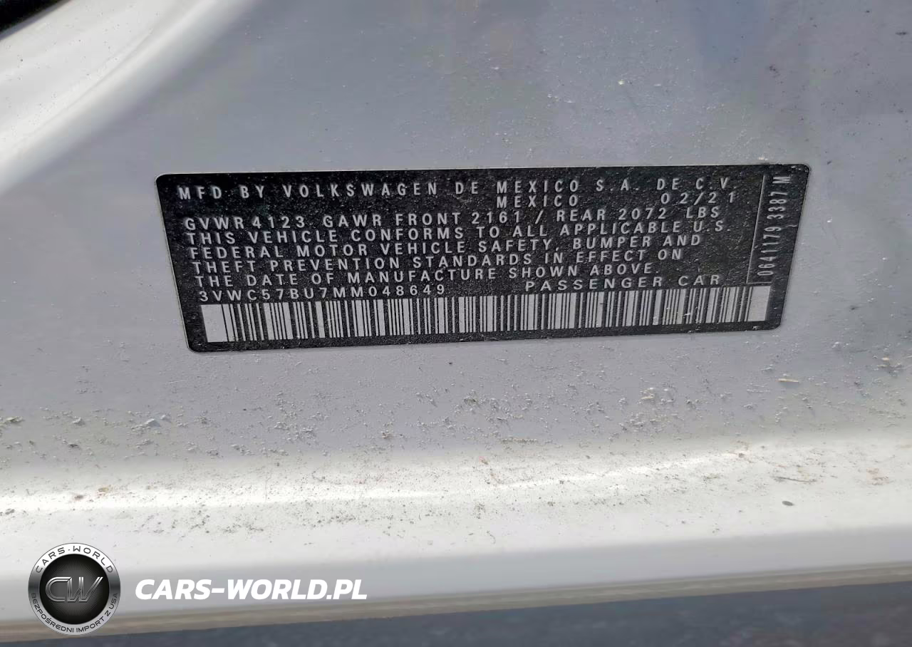 2021 Volkswagen Jetta S VIN:3VWC57BU7MM048649 - 13