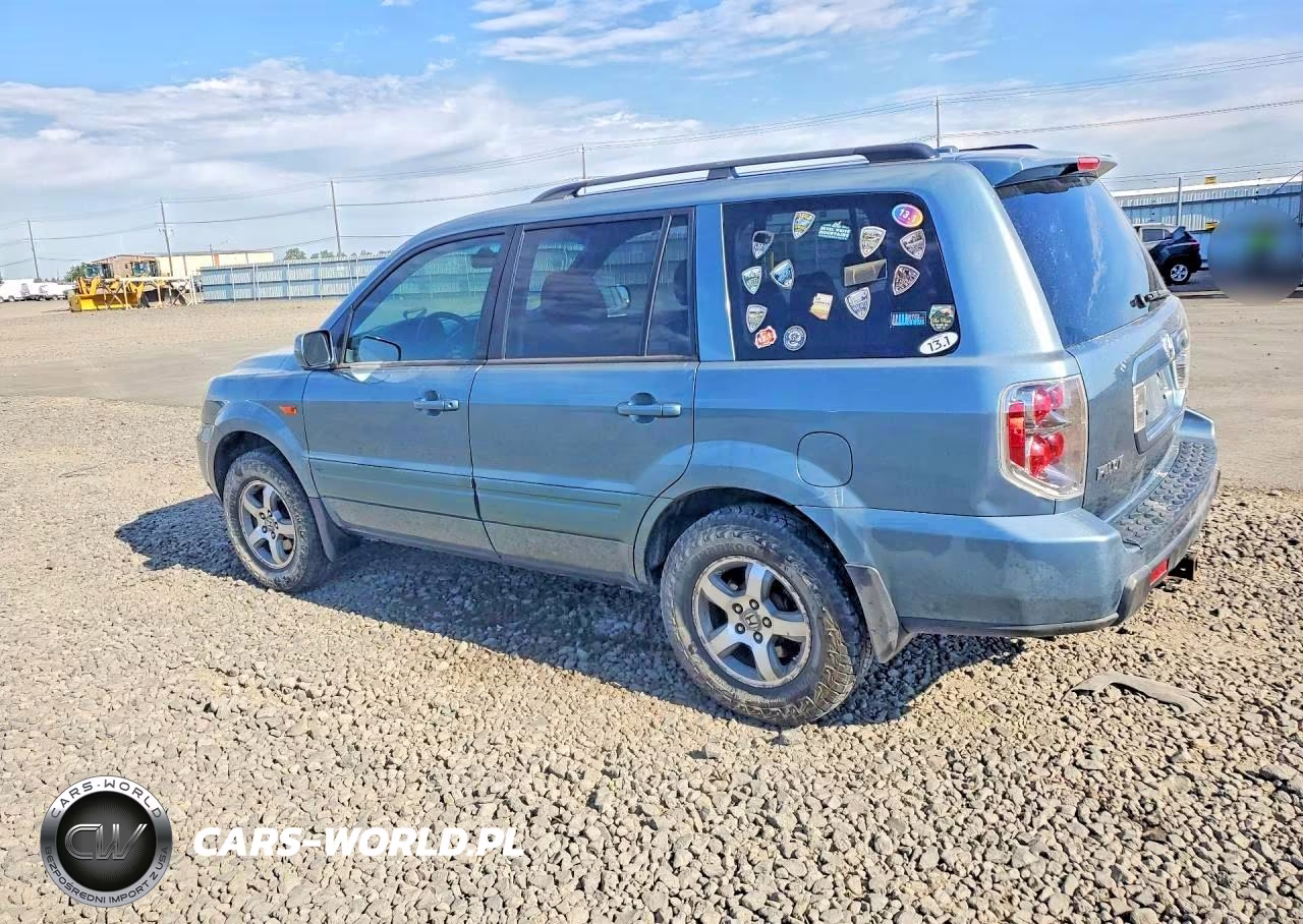 2006 Honda Pilot Ex VIN:2HKYF18536H547640 - 2