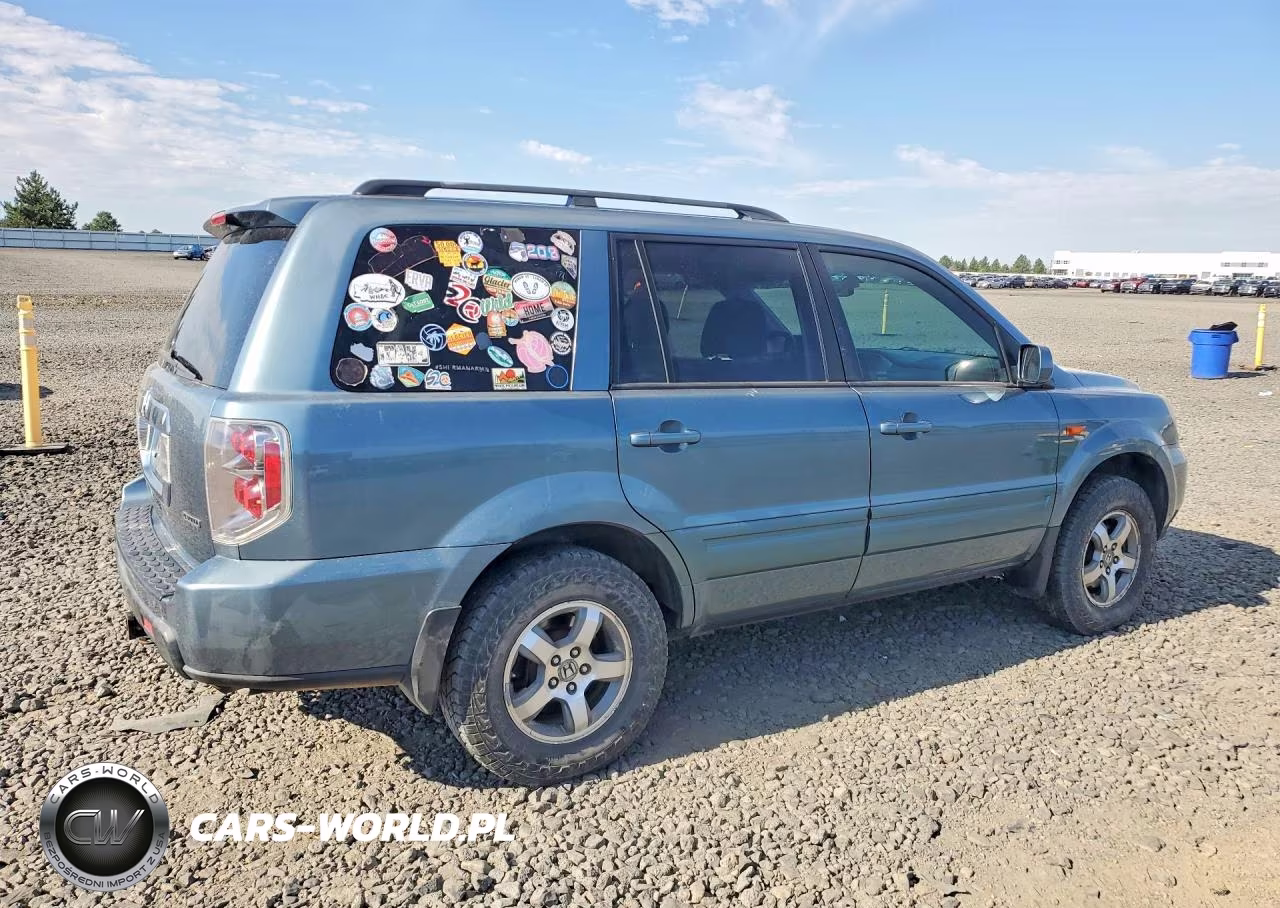 2006 Honda Pilot Ex VIN:2HKYF18536H547640 - 3