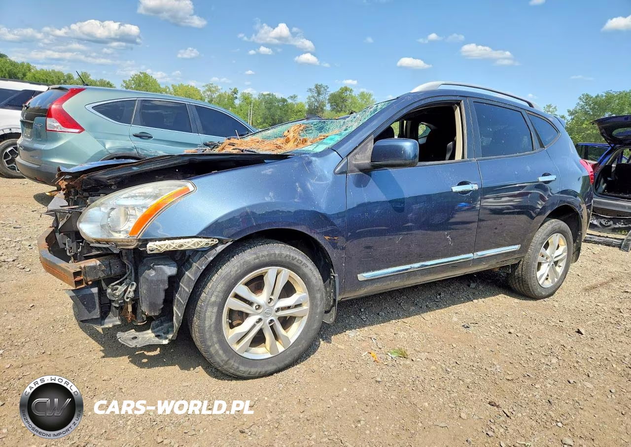 2013 Nissan Rogue S VIN:JN8AS5MVXDW658577 - 1