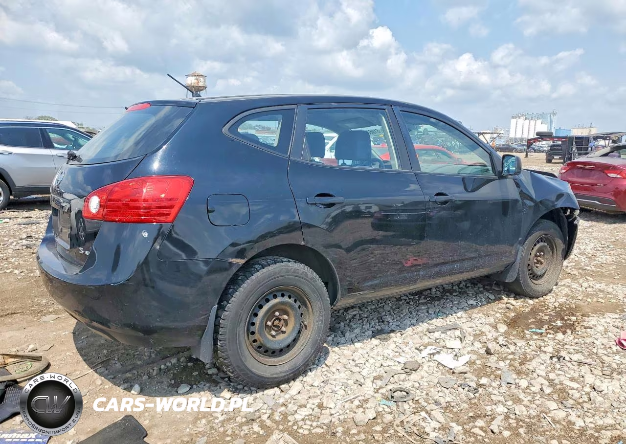 2009 Nissan Rogue S VIN:JN8AS58VX9W191629 - 3