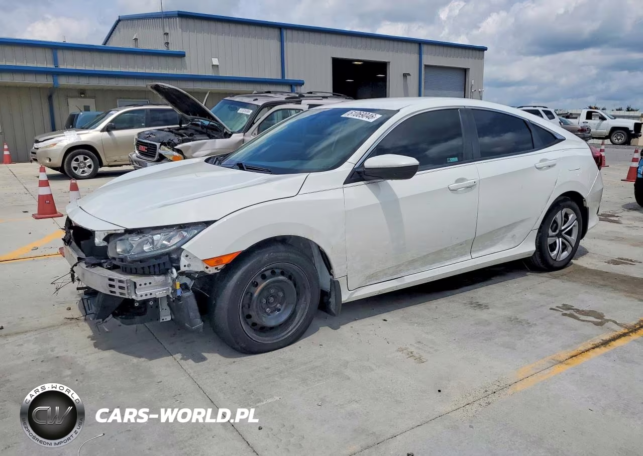 2018 Honda Civic Lx VIN:19XFC2F57JE209714 - 1