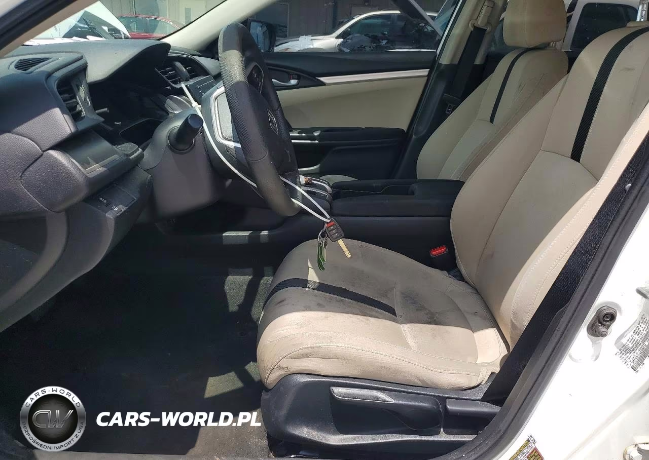 2018 Honda Civic Lx VIN:19XFC2F57JE209714 - 7