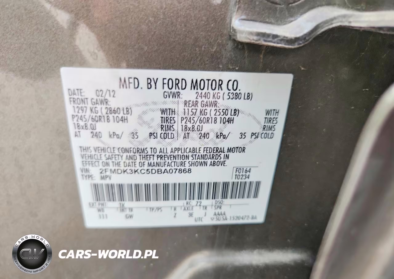2013 Ford Edge Limited VIN:2FMDK3KC5DBA07868 - 14
