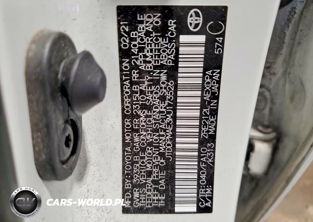 2021 Toyota Corolla L VIN:JTDDPMAE3MJ173526 - 12