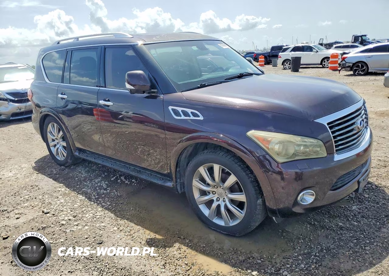 2013 Infiniti Qx56 Base VIN:JN8AZ2ND8D9730214 - 4