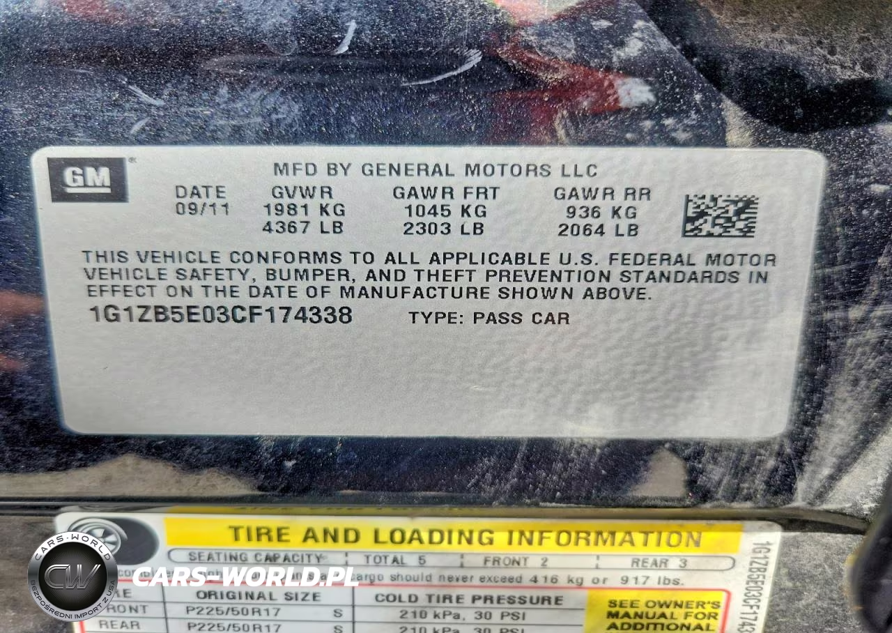 2012 Chevrolet Malibu Ls VIN:1G1ZB5E03CF174338 - 12