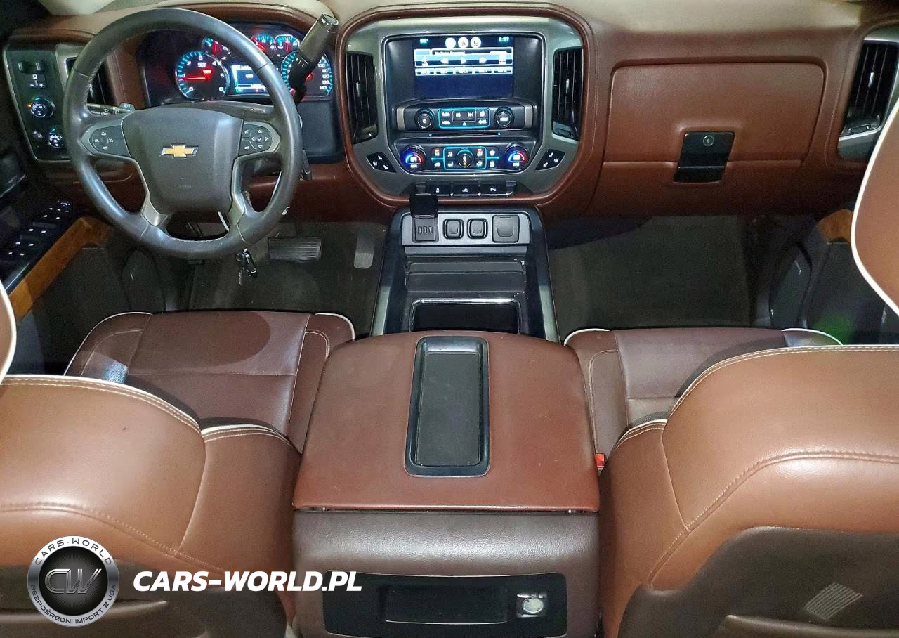 2015 Chevrolet Silverado K1500 High Country VIN:3GCUKTEC2FG307593 - 8