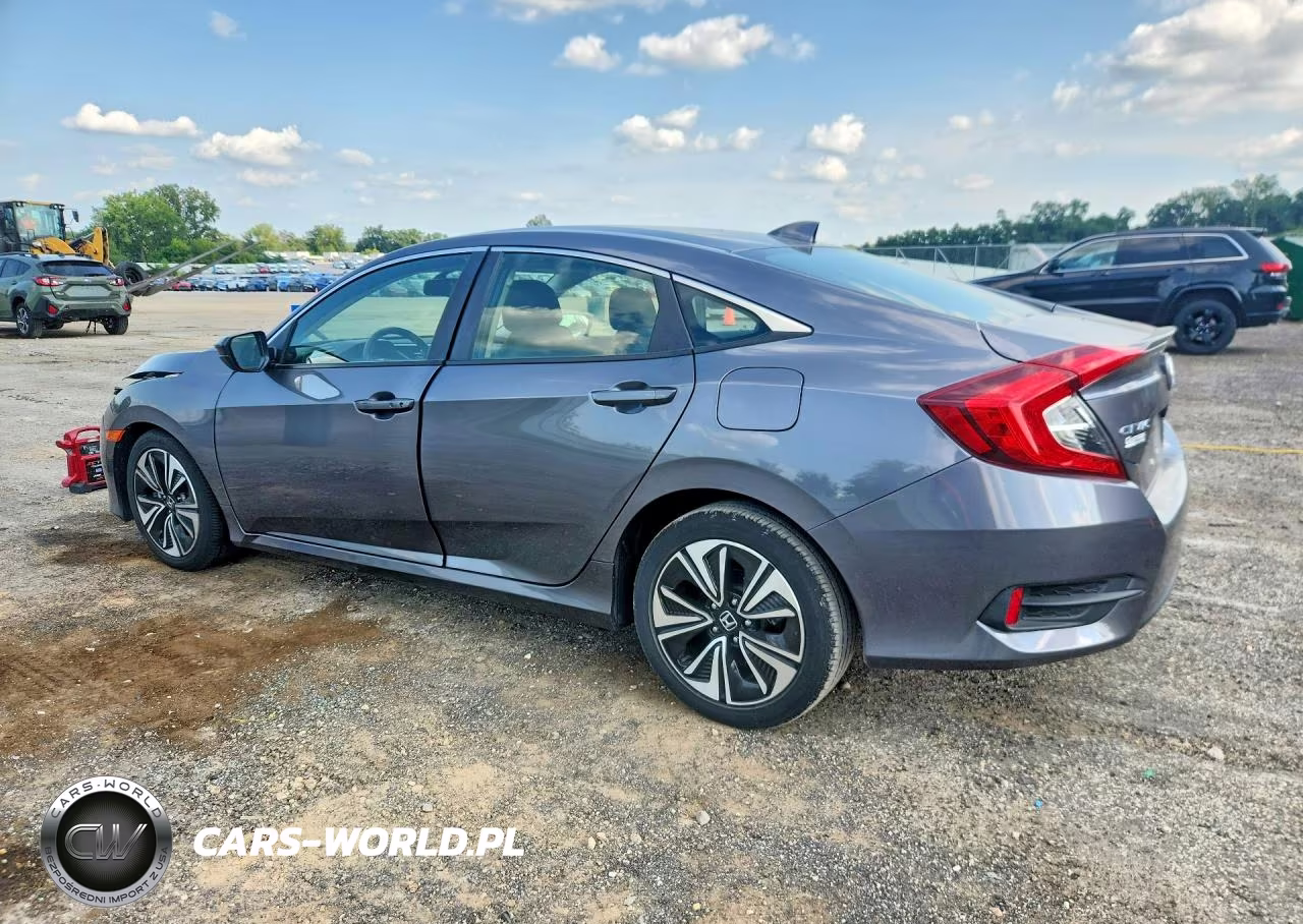 2018 Honda Civic Exl VIN:JHMFC1F72JX044181 - 2