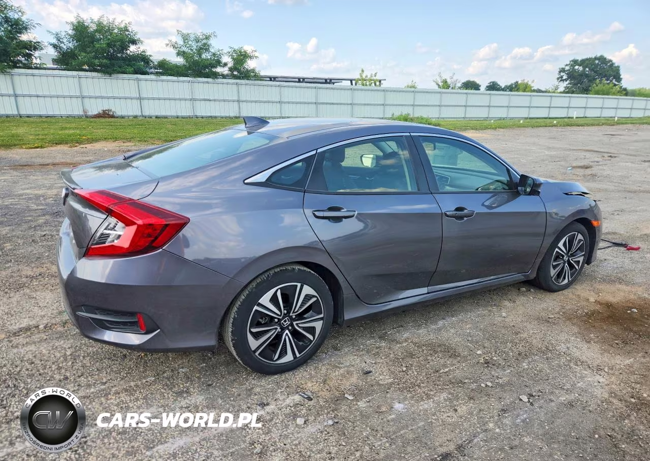 2018 Honda Civic Exl VIN:JHMFC1F72JX044181 - 3