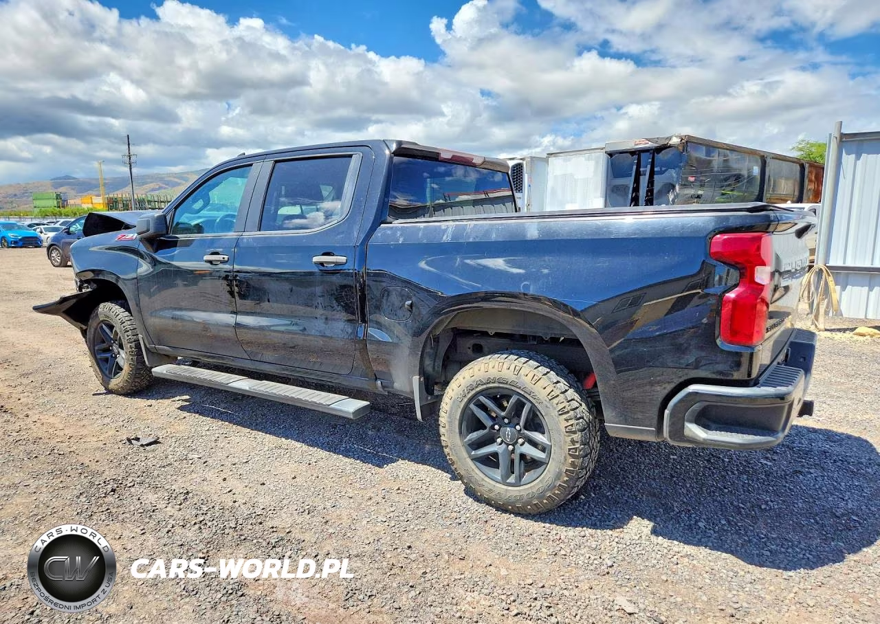 2021 Chevrolet Silverado K1500 Trail Boss Custom VIN:3GCPYCEF3MG252865 - 2