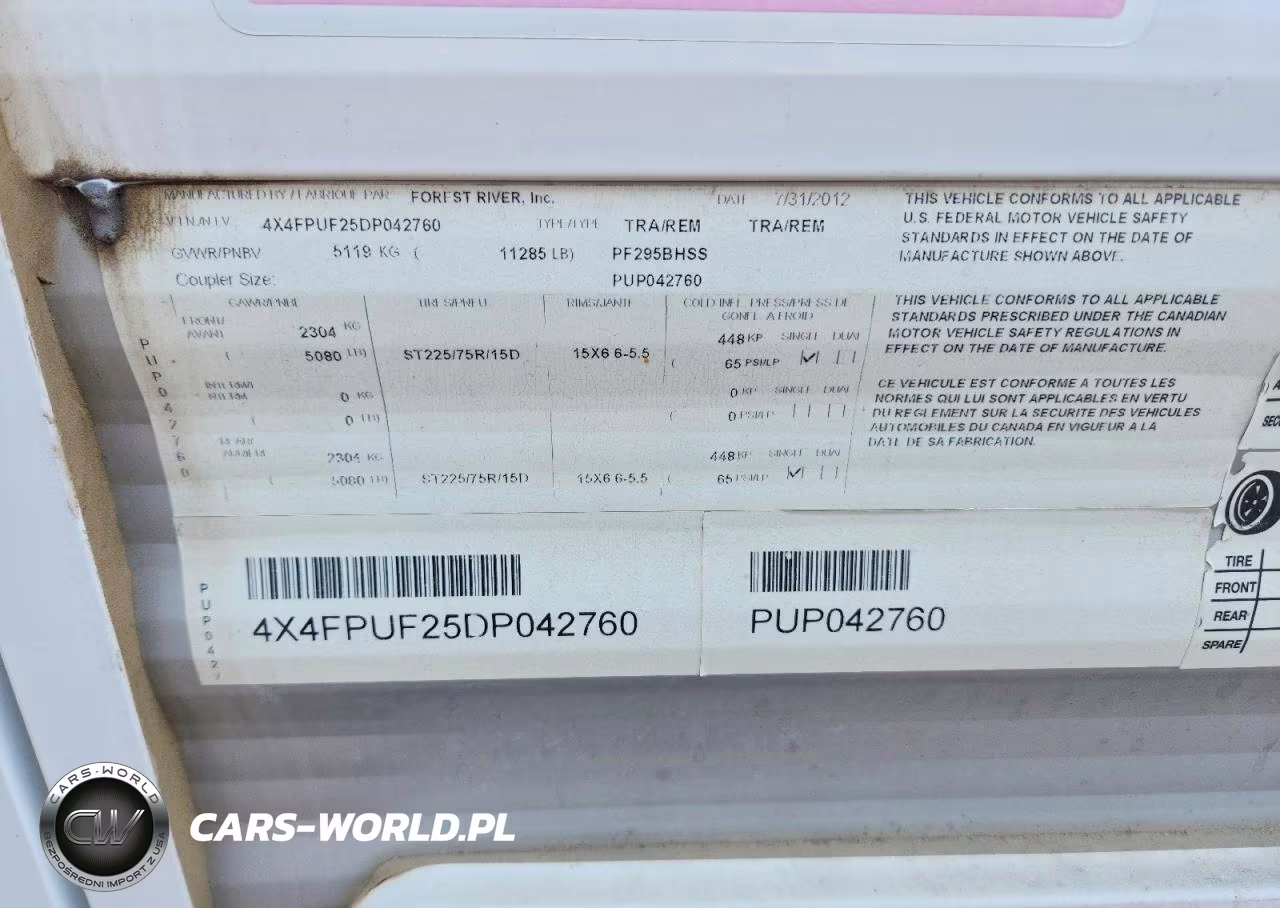 2013 Puma Palamino VIN:4X4FPUF25DP042760 - 10