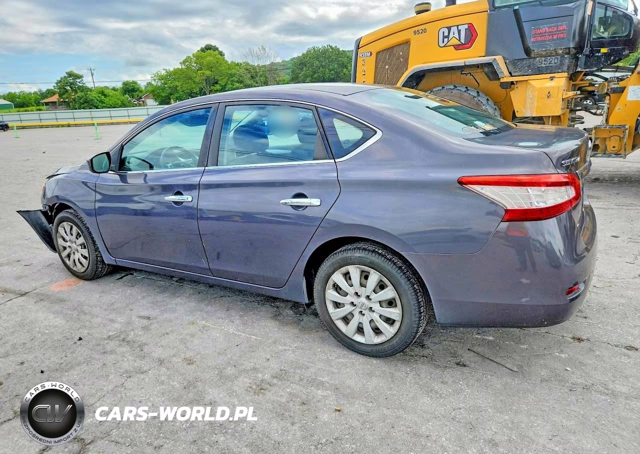 2014 Nissan Sentra Sv VIN:3N1AB7AP2EL612488 - 2