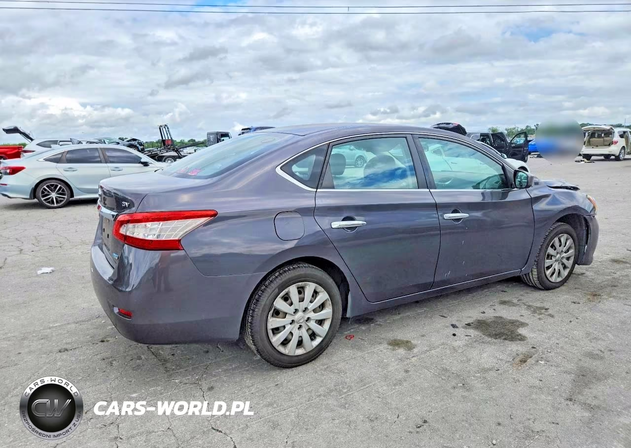 2014 Nissan Sentra Sv VIN:3N1AB7AP2EL612488 - 3