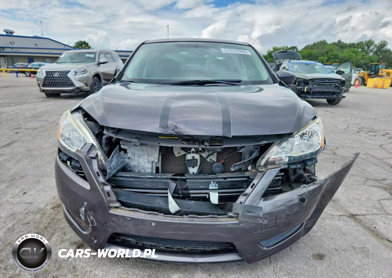 2014 Nissan Sentra Sv VIN:3N1AB7AP2EL612488 - 5