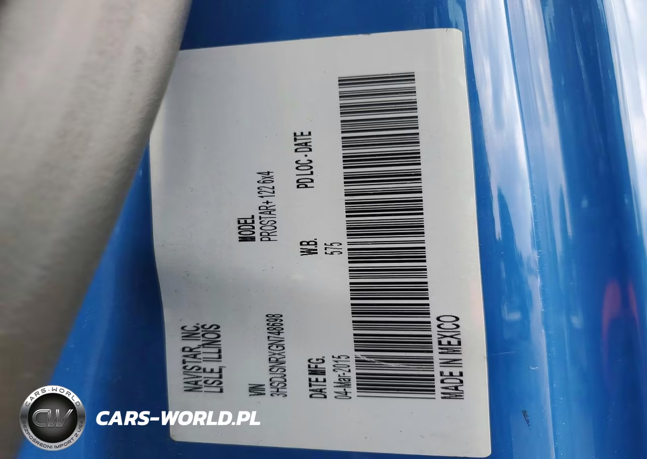 2016 International Prostar - Semi Truck VIN:3HSDJSNRXGN748698 - 12