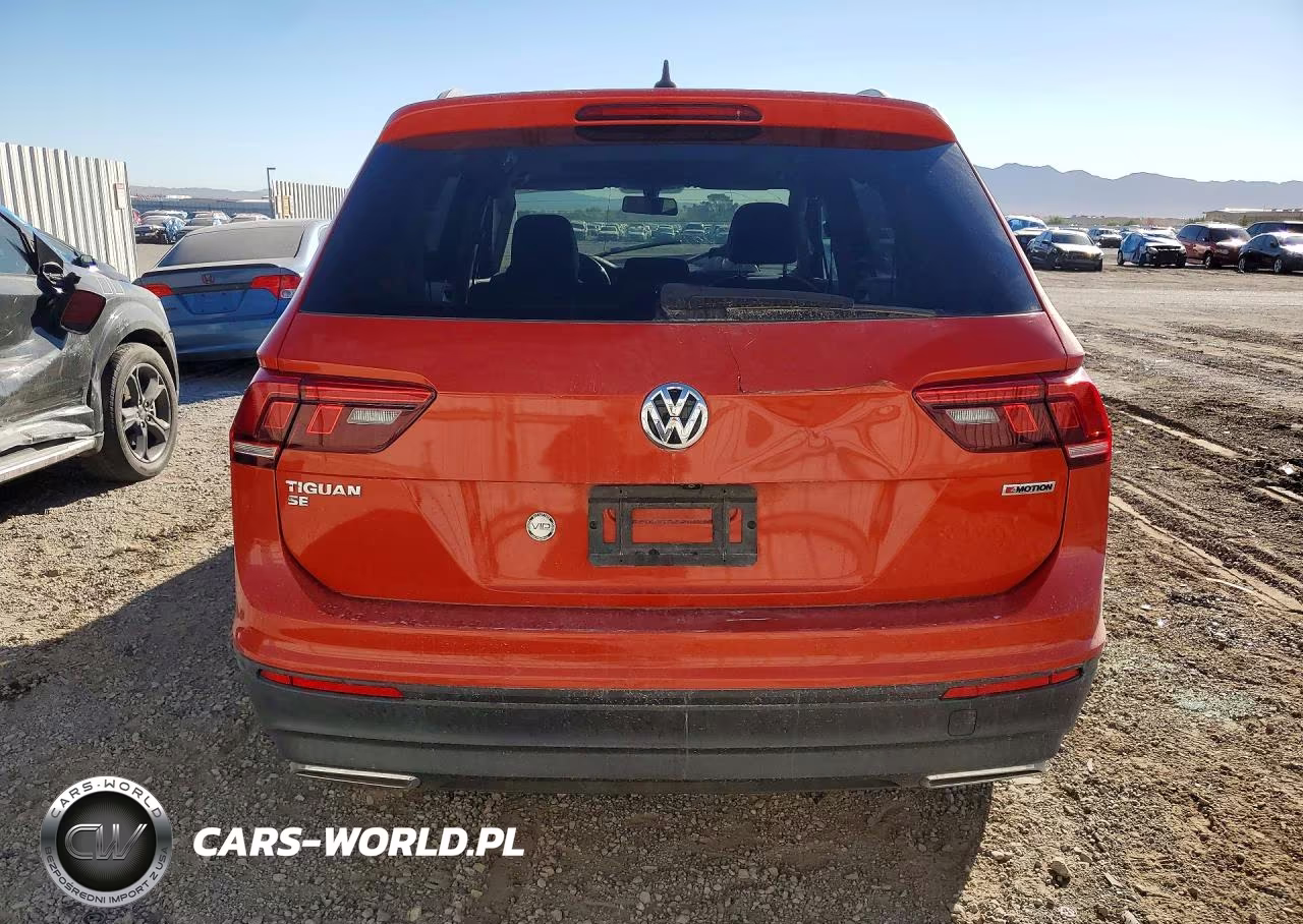 2019 Volkswagen Tiguan Se VIN:3VV2B7AX0KM126805 - 6