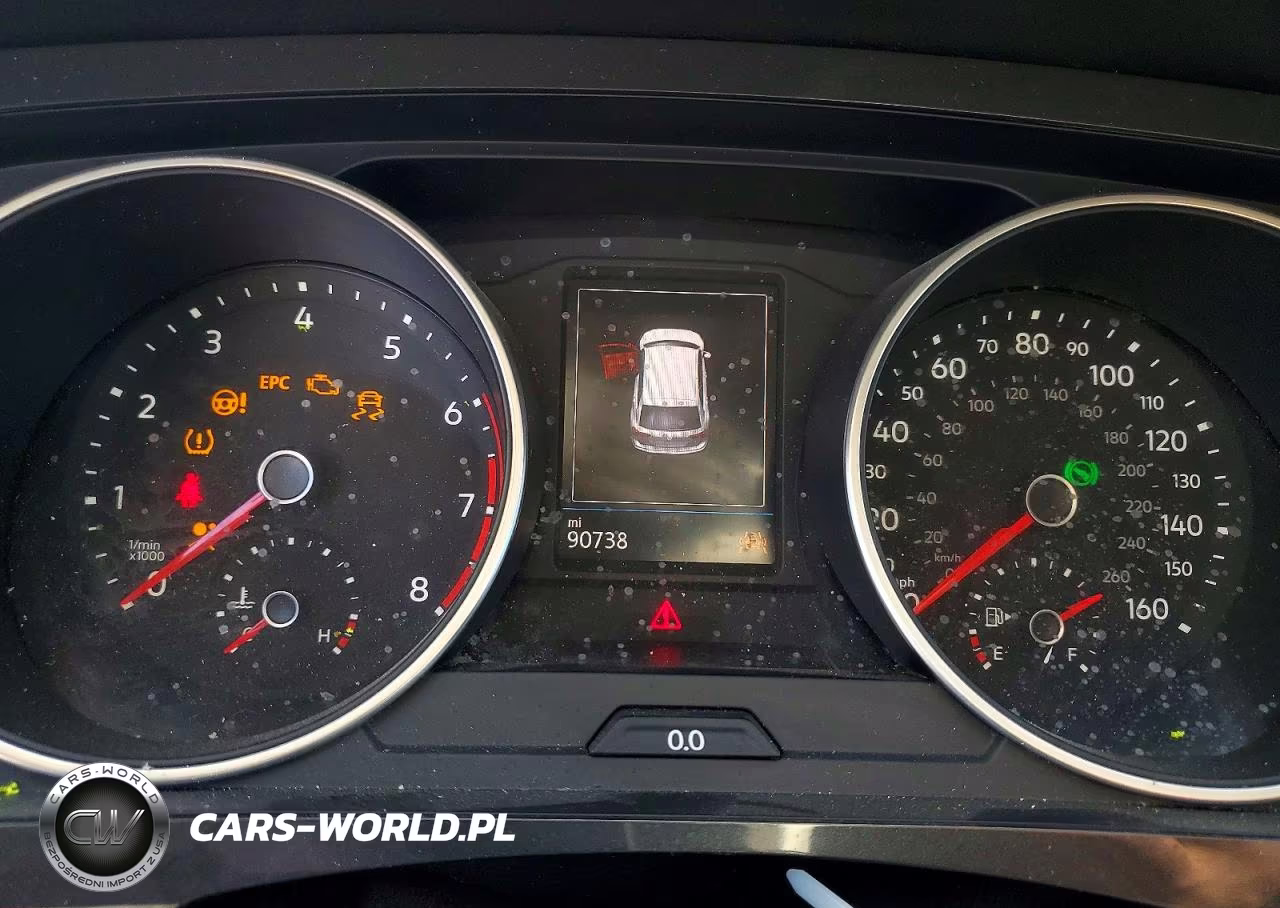2019 Volkswagen Tiguan Se VIN:3VV2B7AX0KM126805 - 9